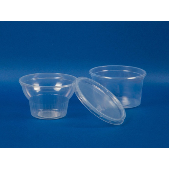 Pote Copa Transparente 200 Cc. | Frutaplas