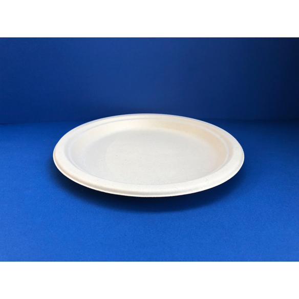 Plato Biodegradable 220| Frutaplas| Envases biodegradables