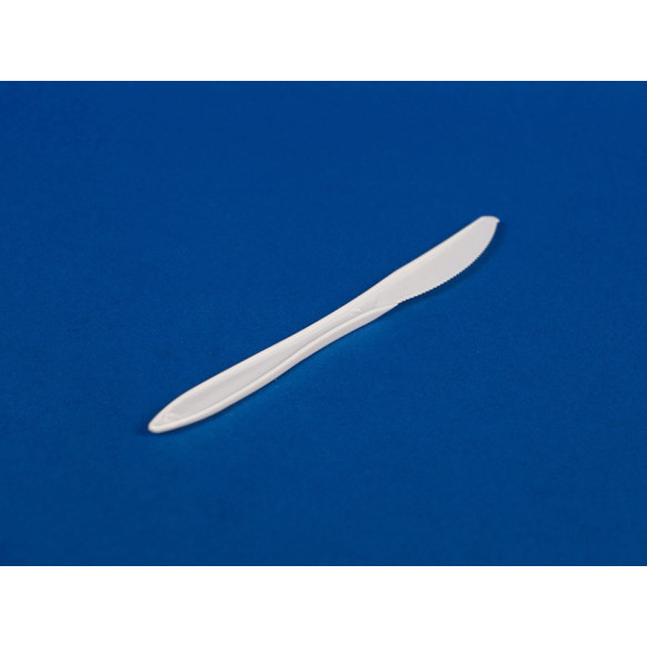 Cuchillo Blanco | Frutaplas | Cubiertos De Plastico