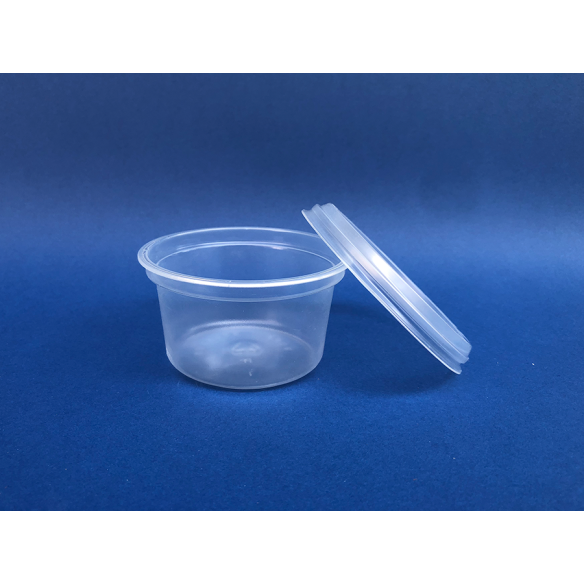 Pote Transparente 100 Cc. | Frutaplas| Potes transparentes