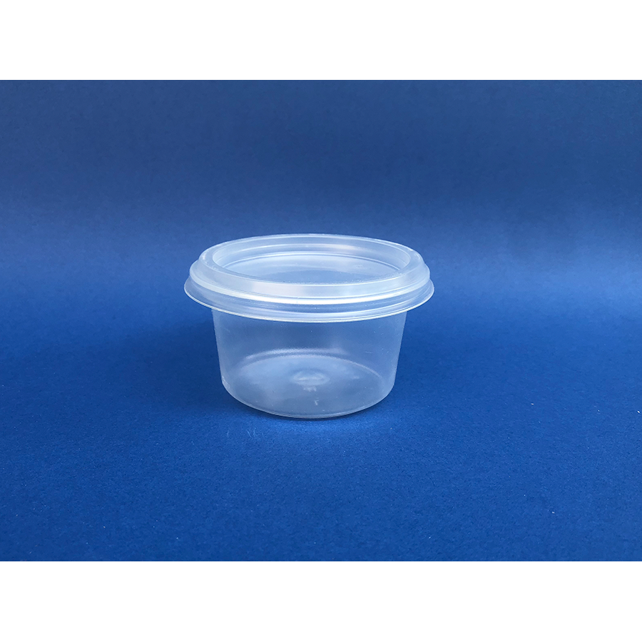 Pote Transparente 100 Cc. | Frutaplas| Potes transparentes