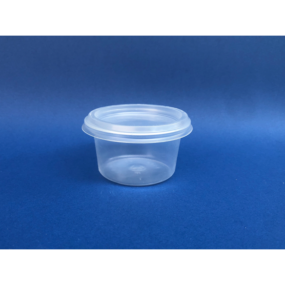 Pote Transparente 100 Cc. | Frutaplas| Potes transparentes