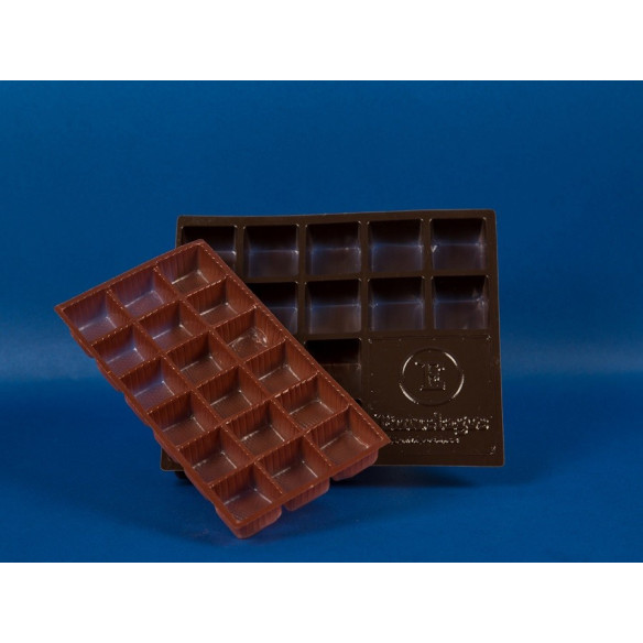 Bandeja Industrial Para Chocolate 16 Cavidades | Frutaplas