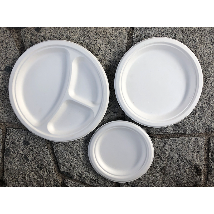 Plato Biodegradable 220| Frutaplas| Envases biodegradables