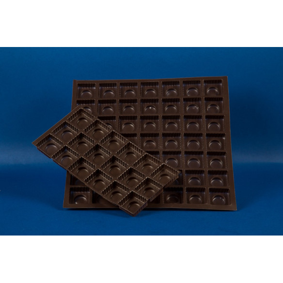 Bandeja Industrial Para Chocolate 49 Cavidades | Frutaplas