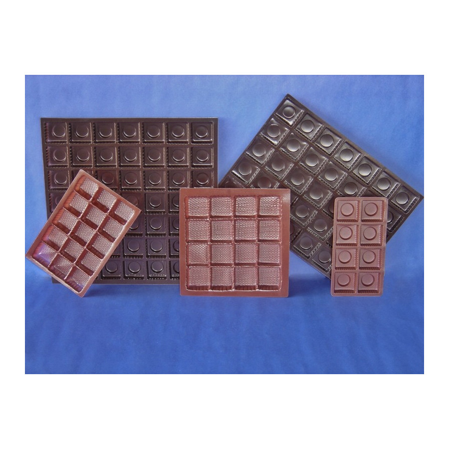 Bandeja Industrial Para Chocolate 49 Cavidades | Frutaplas