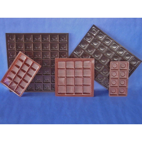 Bandeja Industrial Para Chocolate 18 Cavidades | Frutaplas