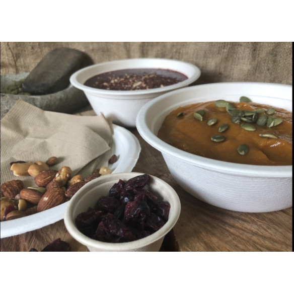 Bowl Biodegradable 500 Cc | Frutaplas| Envases biodegradables