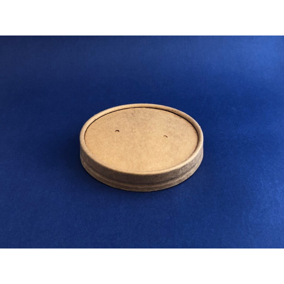 Tapa Eco Kraft Pote Sopa | Frutaplas | Tapas Para Vasos Y Potes