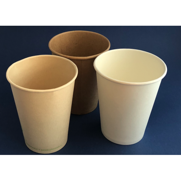Vaso Compostable Bamboo PLA 12 oz| Frutaplas| Envases biodegradables