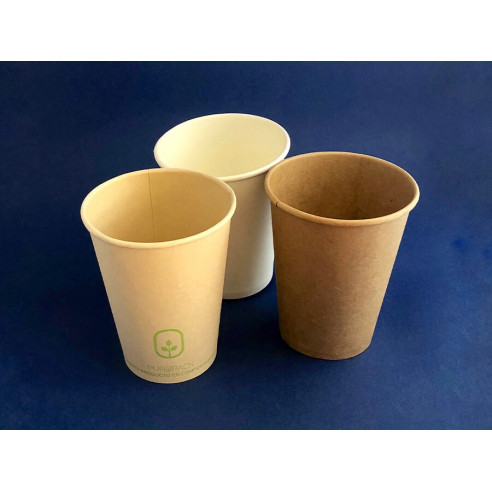 Vaso Compostable Bamboo PLA 8 oz| Frutaplas| Envases biodegradables
