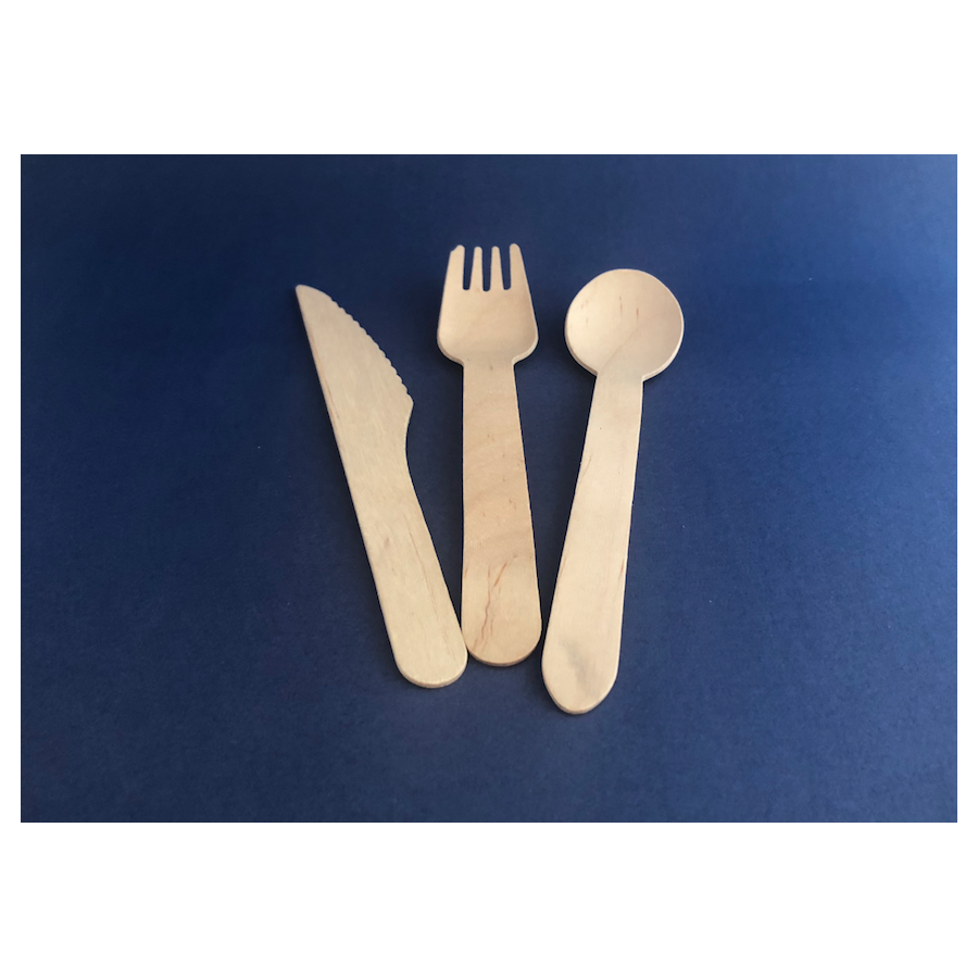 Cuchara Biodegradable| Frutaplas | Cubiertos Biodegradables