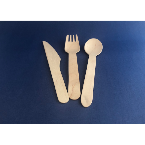 Cuchara Biodegradable| Frutaplas | Cubiertos Biodegradables