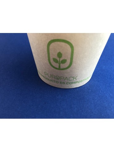 Vaso Compostable Bamboo PLA 4 oz (1x1000u)