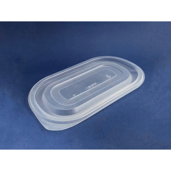 Tapa Bandeja Ovalada PP (1x300u)