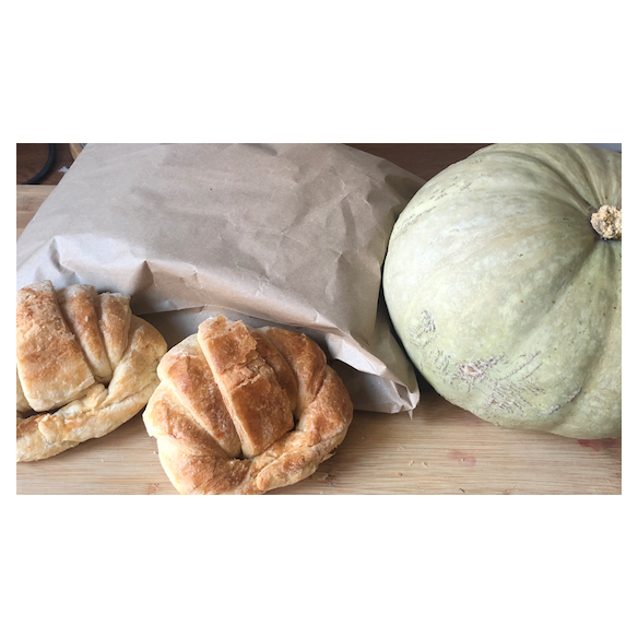 Saco De Papel Kraft 190*390*65mm | Frutaplas | Papel Y Cart¢n