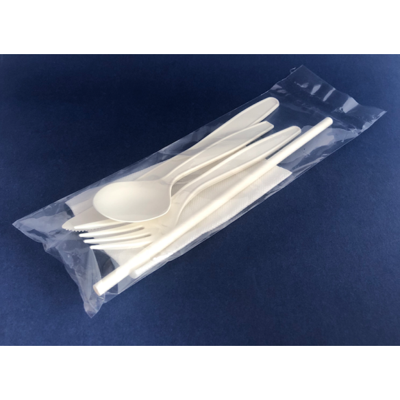 Set Cubierto Bio| Frutaplas | Cubiertos Biodegradables