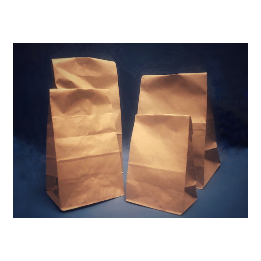 Bolsa Papel Delivery Fondo Cuadrado L | Frutaplas | Papel Y Carton