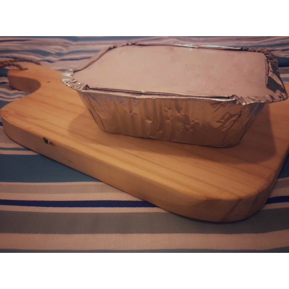 Envase Aluminio Rectangular C-10/L con Tapa | Frutaplas |