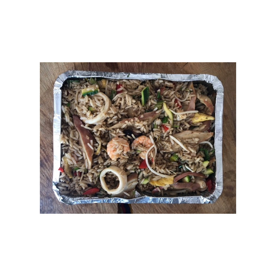 Envase Aluminio Rectangular C-18/L con Tapa | Frutaplas