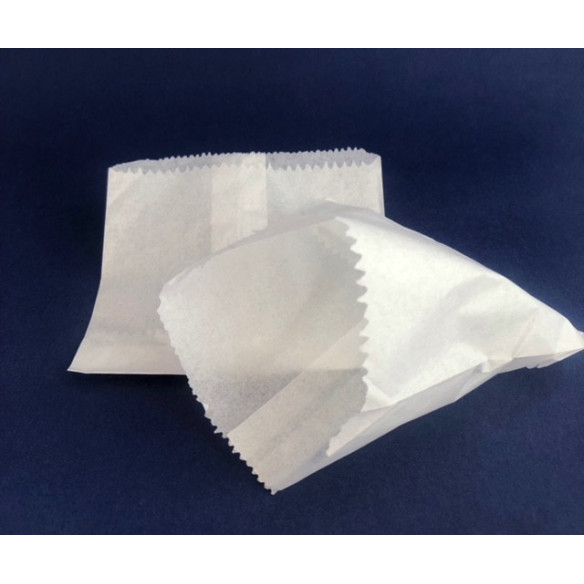 Saco papas fritas blanco | Frutaplas | Papel Y Cart¢n