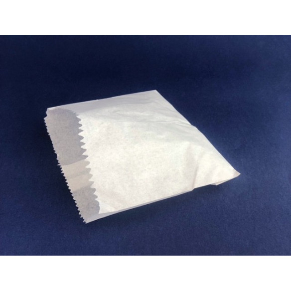 Saco papas fritas blanco | Frutaplas | Papel Y Cart½n