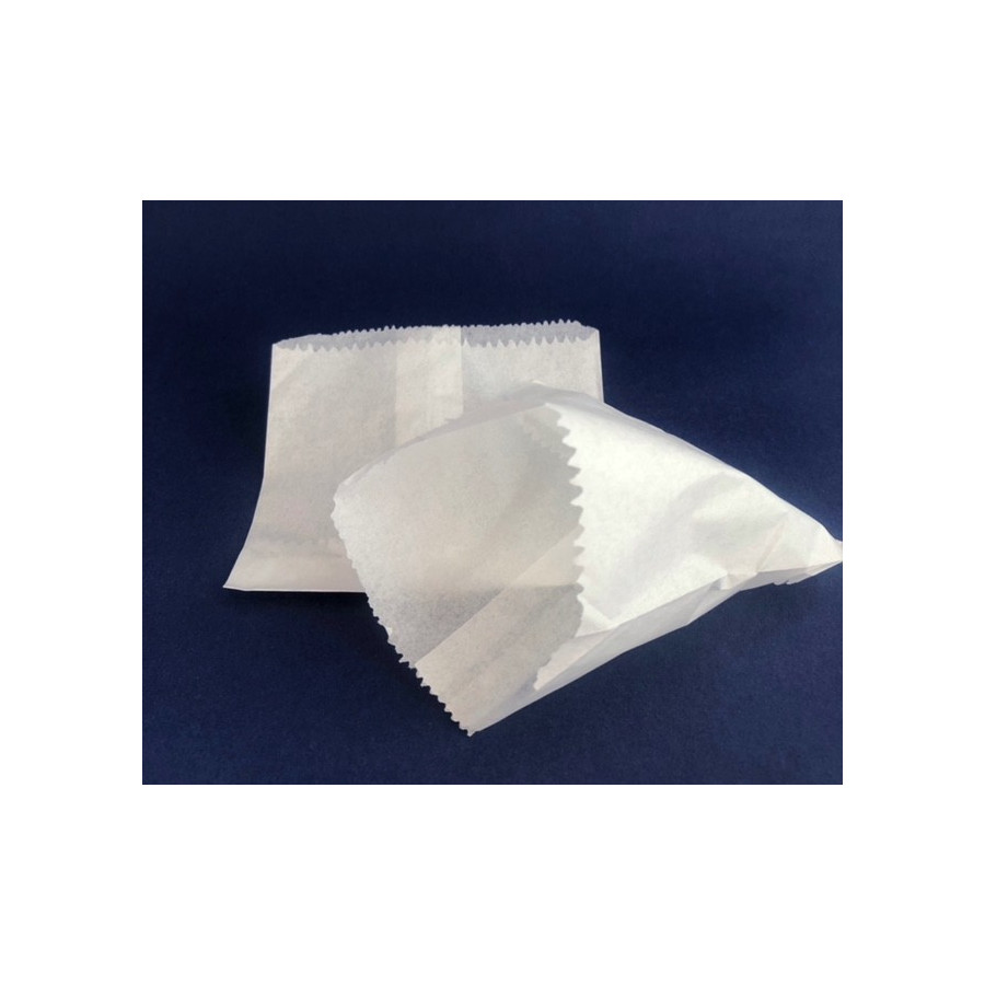 Saco papas fritas blanco | Frutaplas | Papel Y Cart½n