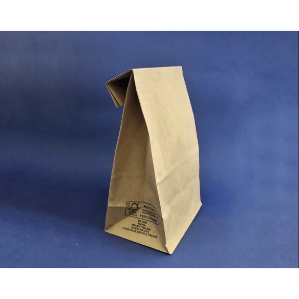 Bolsa Papel Delivery Fondo Cuadrado XXL | Papel Y Carton