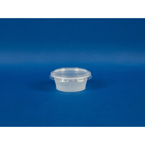 Tapa Pocillo Degustaci½n Traslcido 60 cc. | Frutaplas | Tapas Para Vasos Y Potes