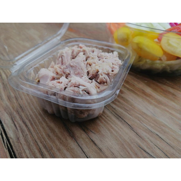 Contenedor con Bisagra 107x81x42 mm. | Frutaplas | Envases Plÿsticos