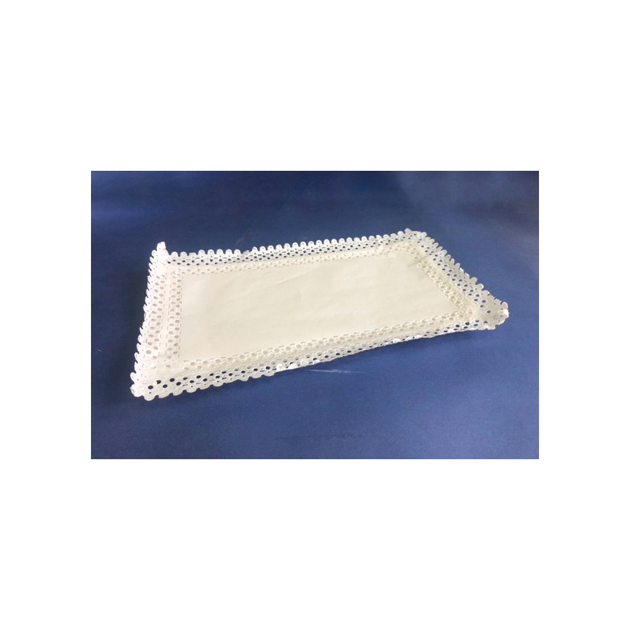 Bandeja Carton Rectangular Brazo de Reina o Tronco| Platos y Bandejas