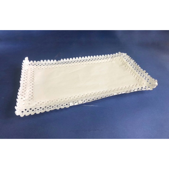 Bandeja Carton Rectangular Brazo de Reina o Tronco| Platos y Bandejas