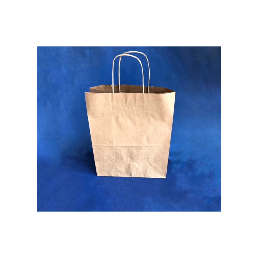 Bolsa De Papel con Manilla | Frutaplas | Papel Y Carton