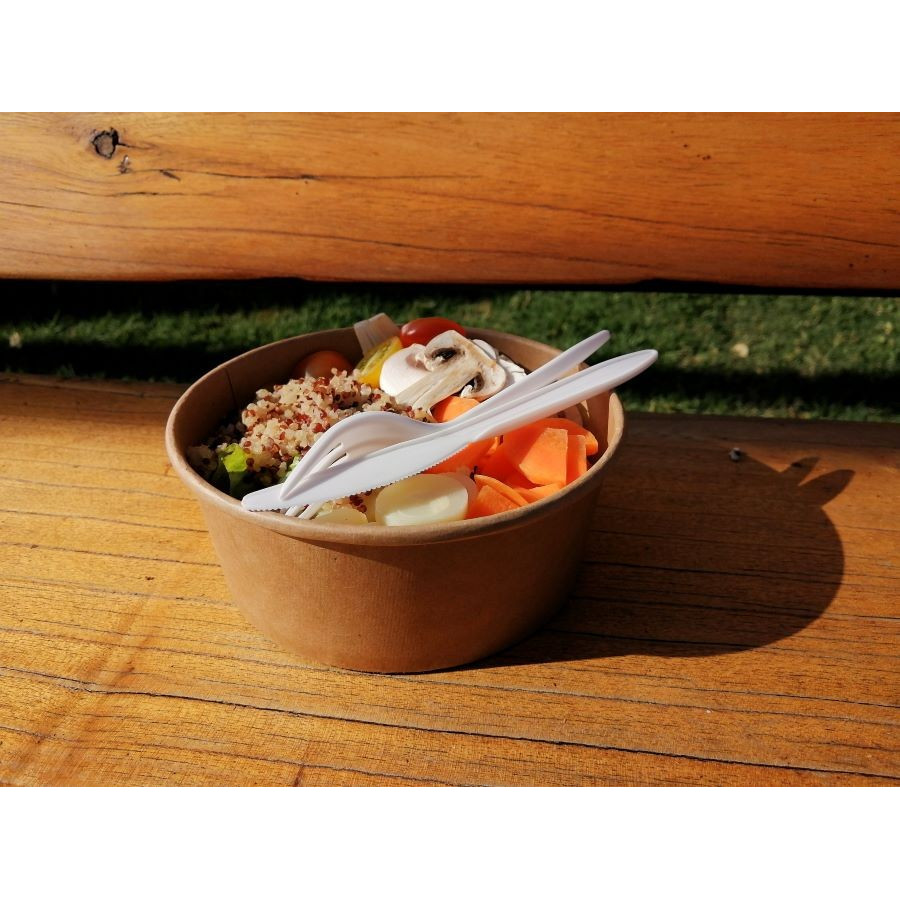 Pote Kraft 750 | Frutaplas | Potes y Pocillos desechables