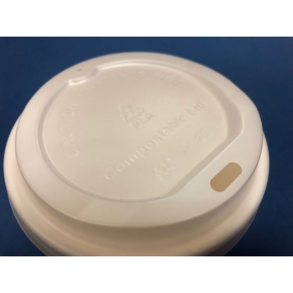 Tapa para vaso compostable 8oz