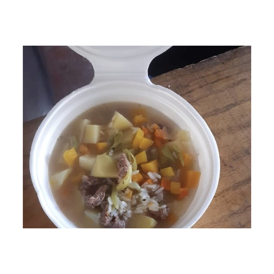 Bandeja Termica Colacion Red con Tapa Marmita| Frutaplas | Envase Termico