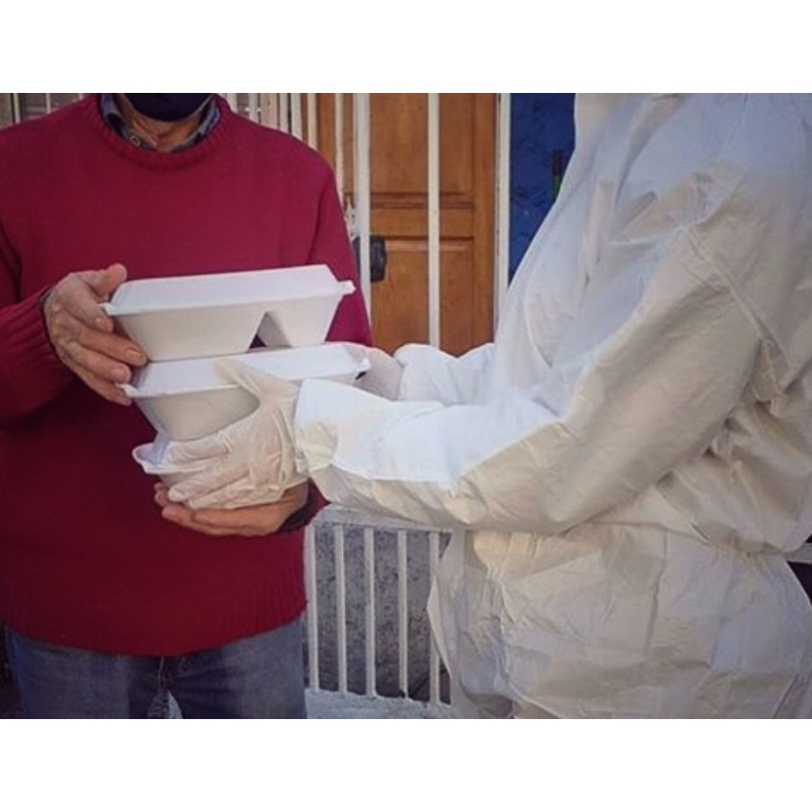 Bandeja Termica Colacion 2 divisiones | Frutaplas | Envase Termico