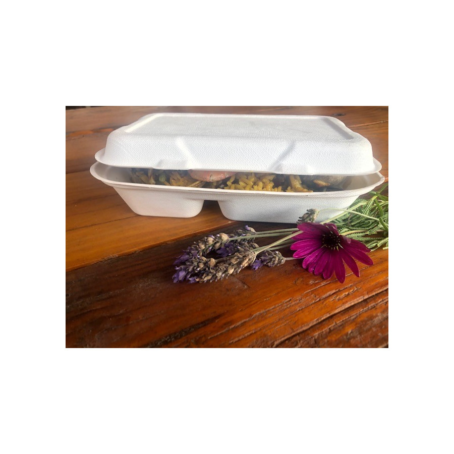 Contenedor Sandwish 130x130x75 mm. | Frutaplas | Envases Pl sticos