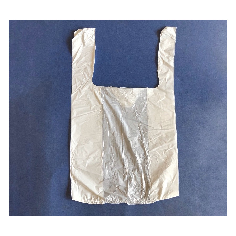 Bolsa Camiseta Blanca 3545 Cm. | Frutaplas