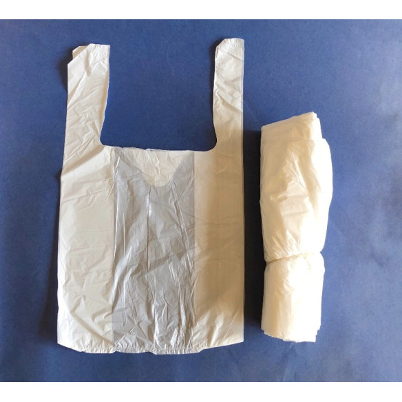Bolsa Camiseta Blanca 32?40 Cm. | Frutaplas