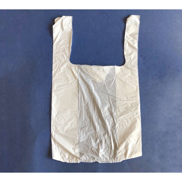 Bolsa Camiseta Blanca 32?40 Cm. | Frutaplas