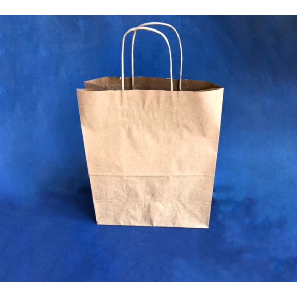 Bolsa De Papel con Manilla | Frutaplas | Papel Y Carton