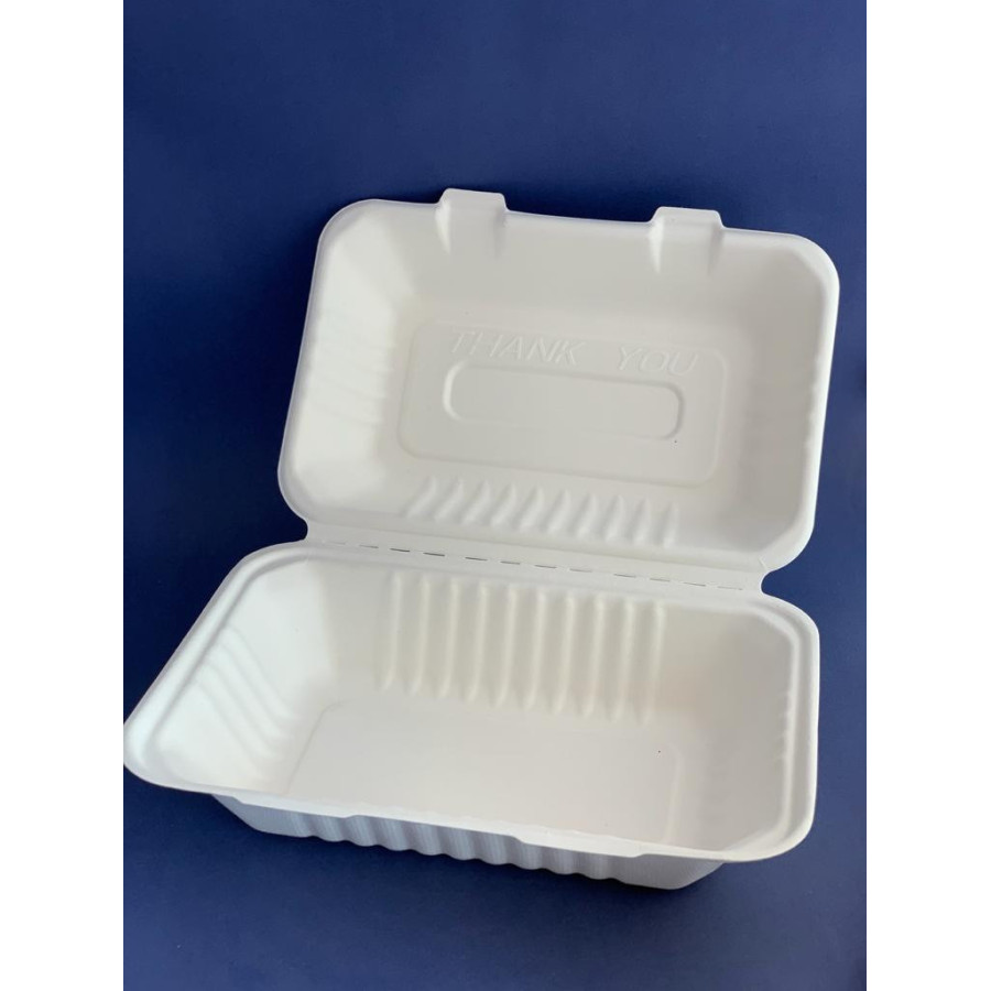 Porta Comida Compostable sin Division  | Frutaplas| Envases biodegradables