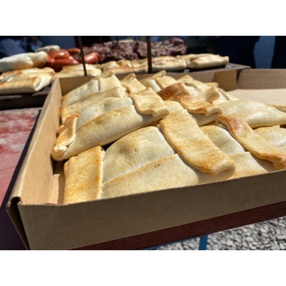 Caja Pizza Kraft Chica 23x23 | Caja carton | Frutaplas