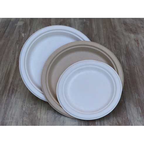 Plato Biodegradable 170| Frutaplas| Envases biodegradables