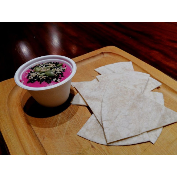 Pocillo Bio Compostable Natural 2 oz con tapa bagazo | Frutaplas| Envases biodegradables