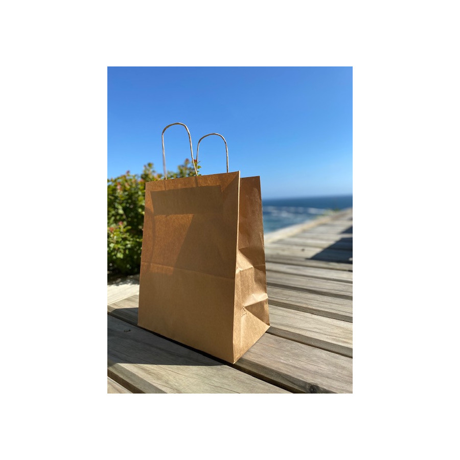 Bolsa De Papel Kraft | Frutaplas | Papel Y Cart¢n