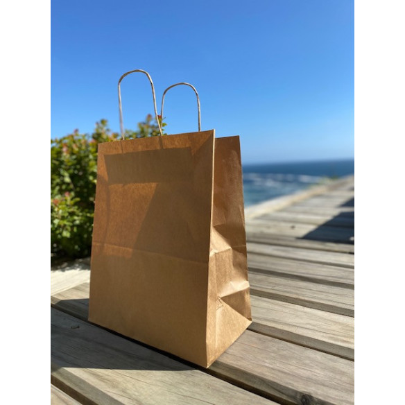 Bolsa De Papel Kraft | Frutaplas | Papel Y Cart¢n