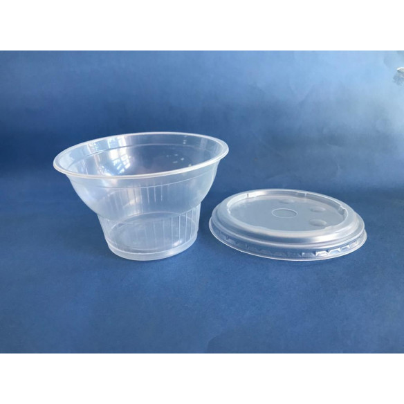 Pote Copa Transparente 200 Cc. | Frutaplas