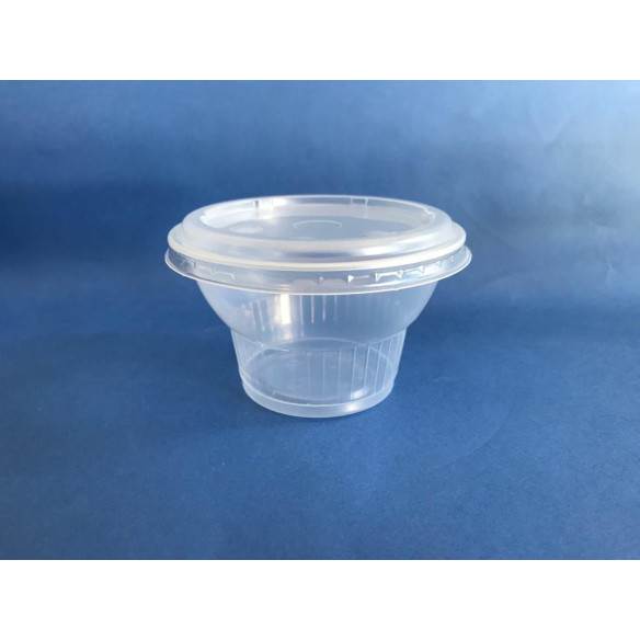 Pote Copa Transparente 200 Cc. | Frutaplas